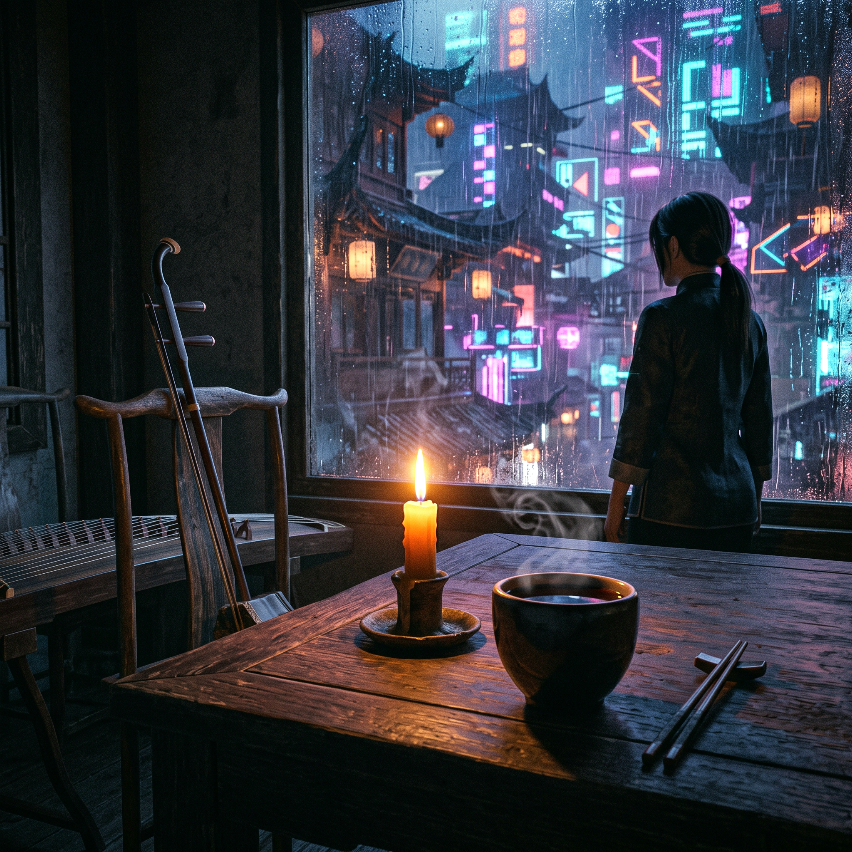 🎵 煙雨樓低語