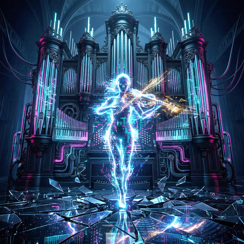 【史詩交響迷幻電子】碳基與代碼的重生狂熱｜手術刀與幽靈 The Scalpel & The Ghost：進化 Evolu